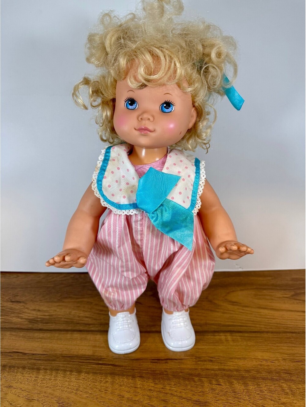 1991 Hasbro Baby Wanna Walk & Crawl Doll – Vintage – Untested